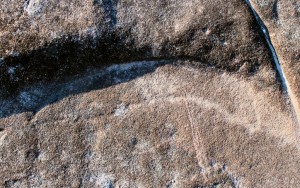 Milyerra Trail - an engraving of a boomerang